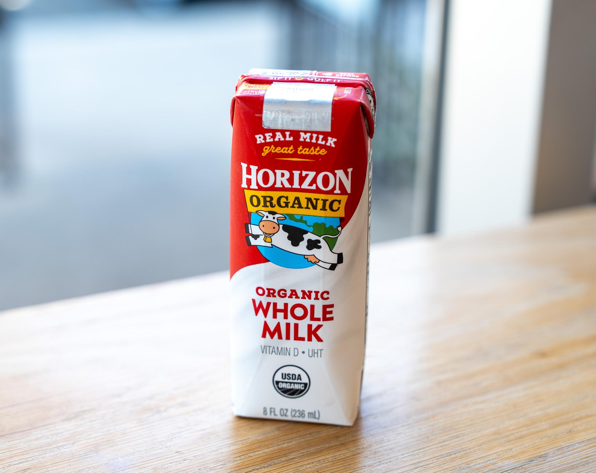 Organic Horizon White Milk.