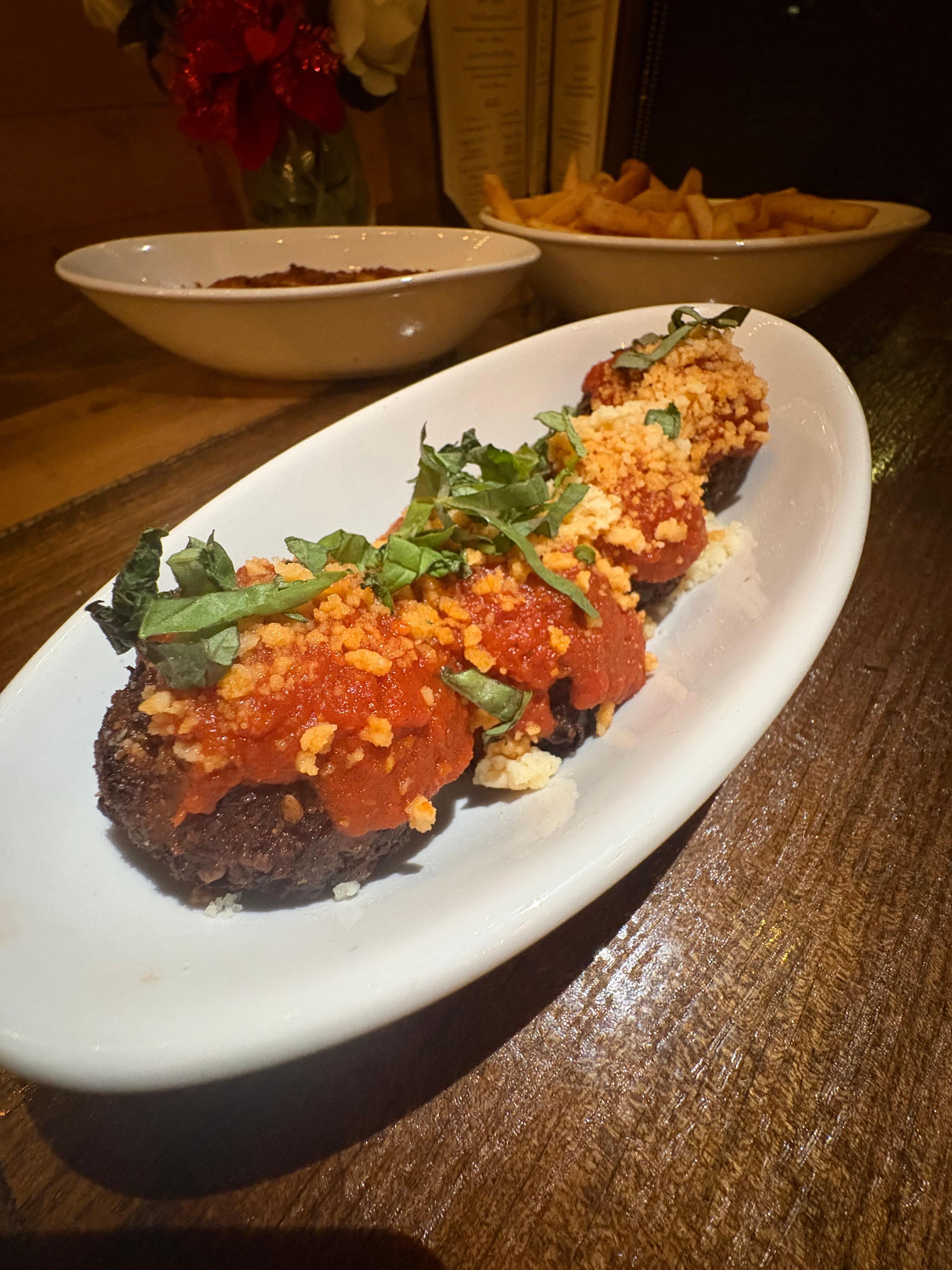 Home Made Meatballs.