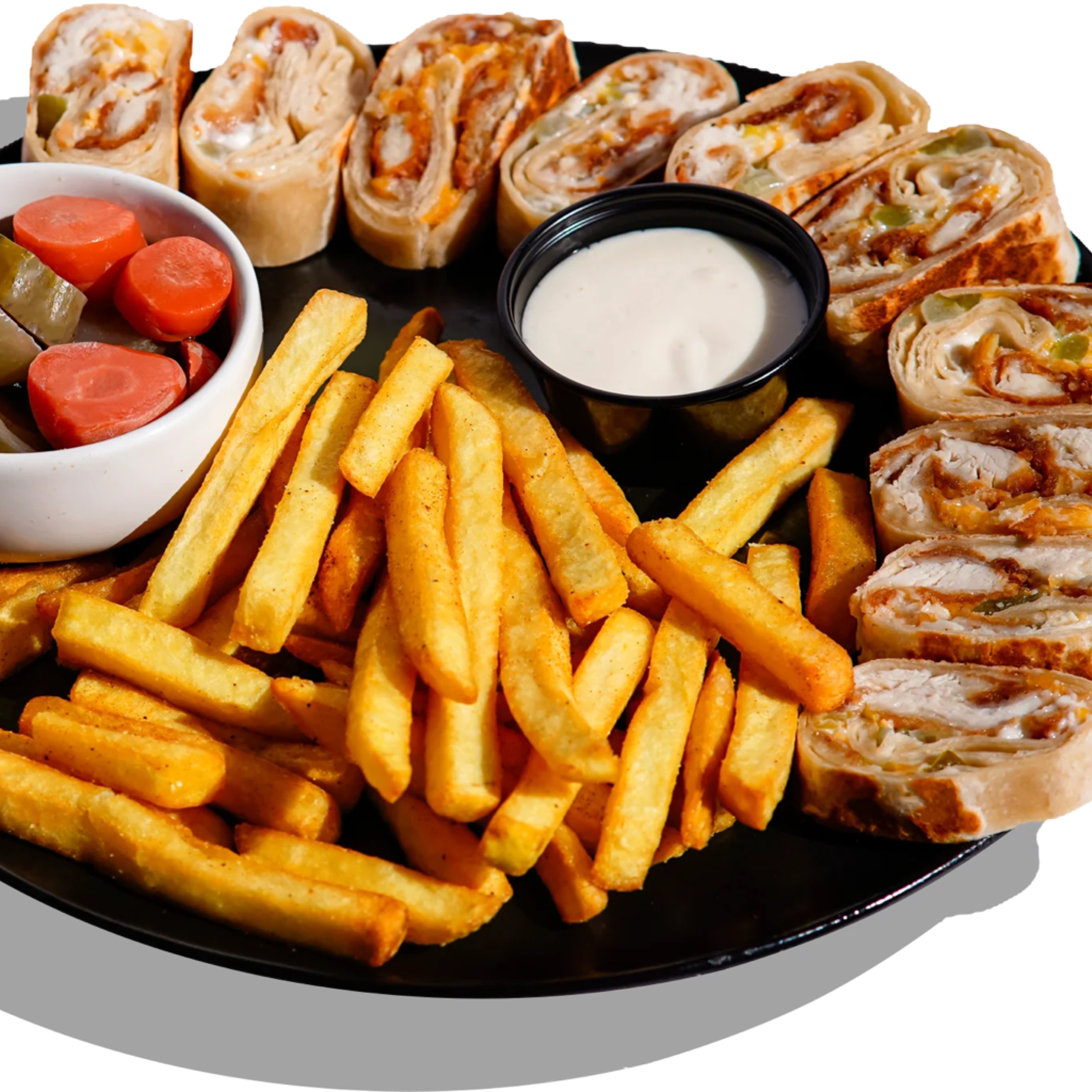 21.Chicken Arabi with Fries.