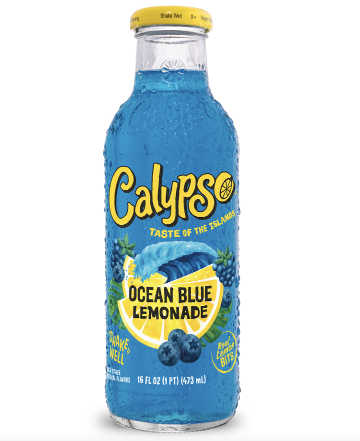 Calypso - ocean blue lemonade [16oz].