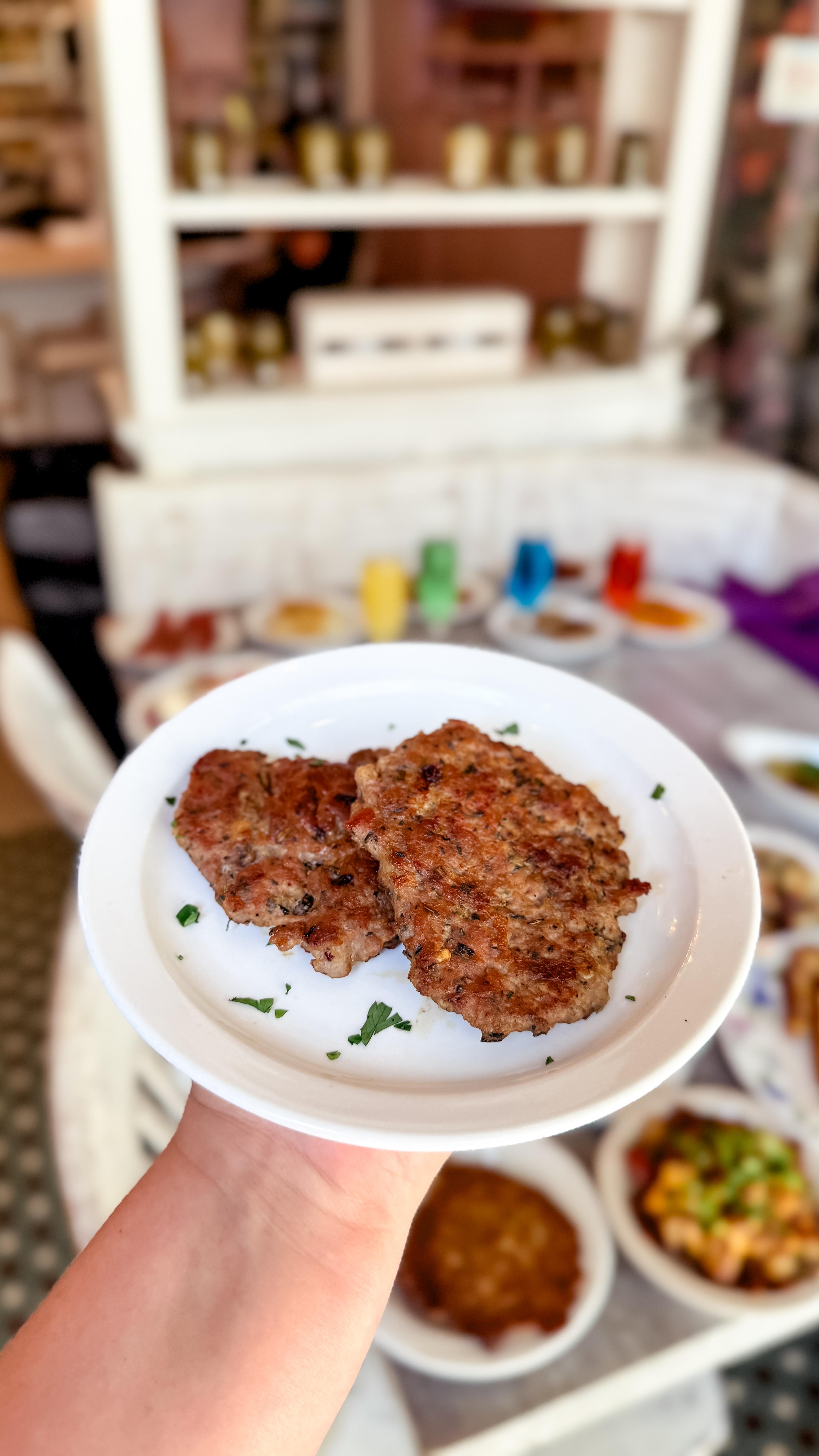 Spicy Pork Patty.