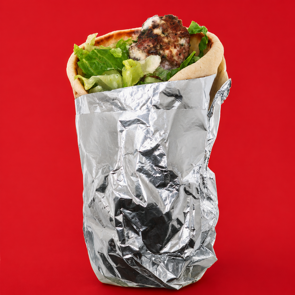 Kafta Kabab Wrap.