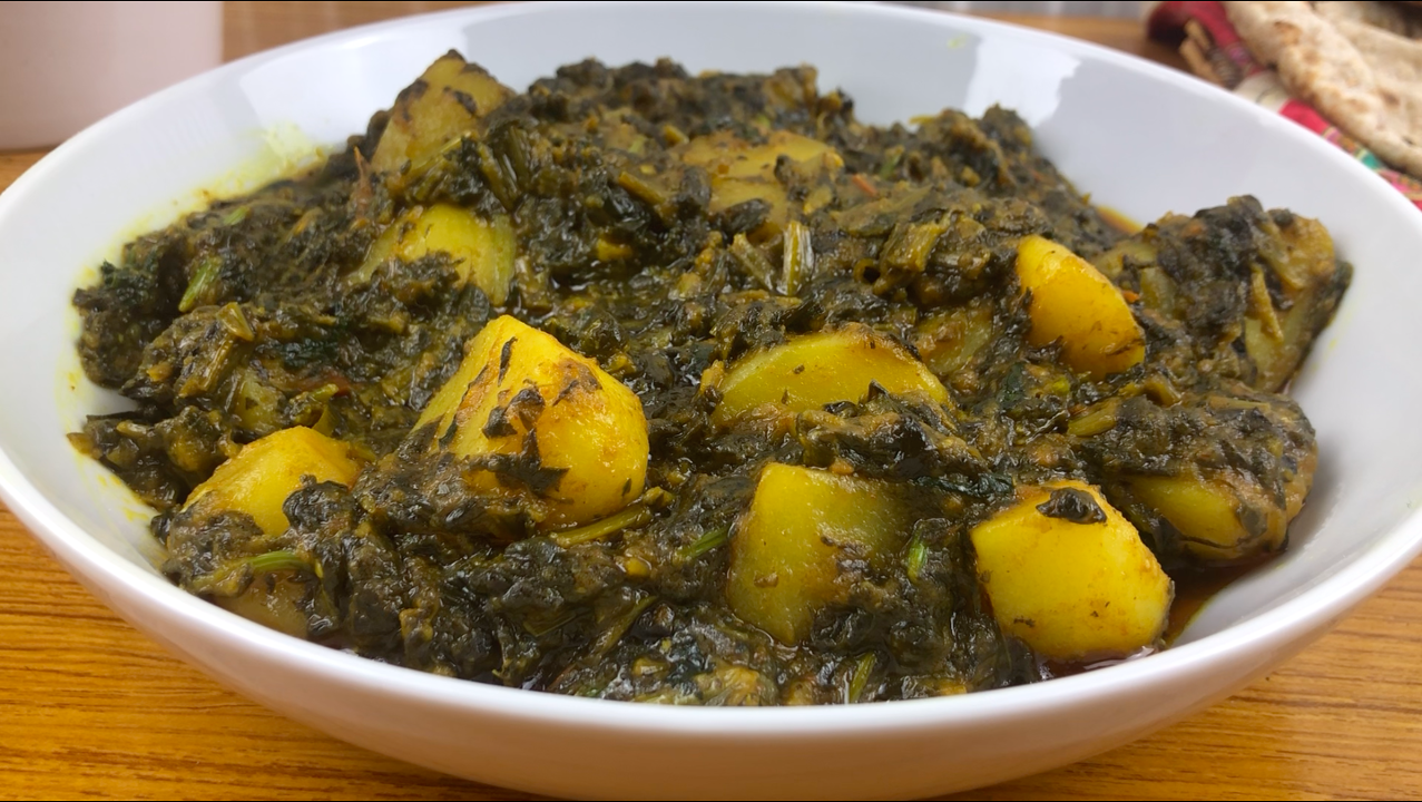Saag Aloo.