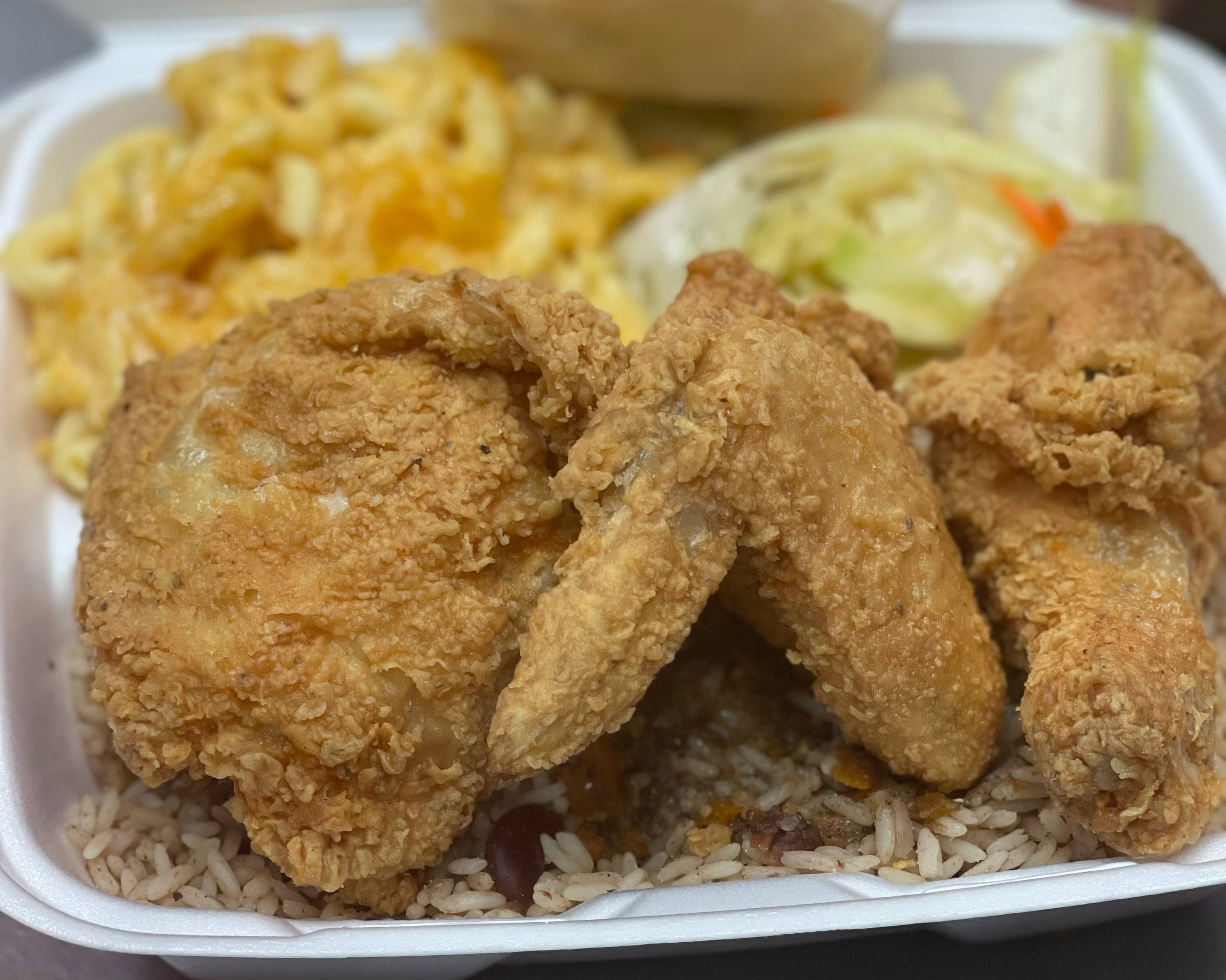 Fried Chicken Mixed Pieces.