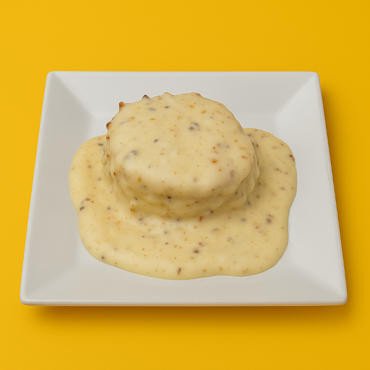 One Biscuit & Gravy.