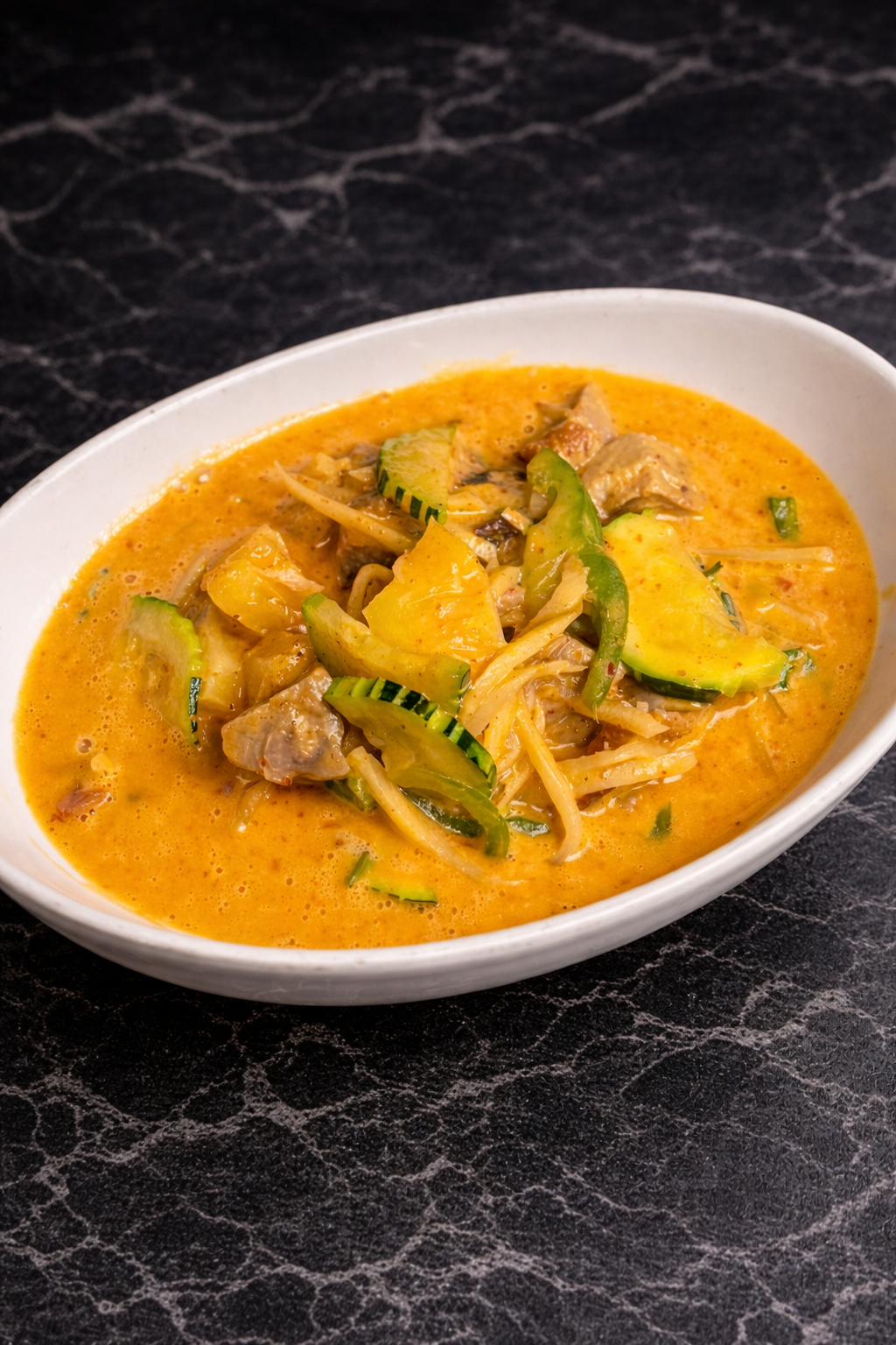 Spicy Roasted Duck Curry.