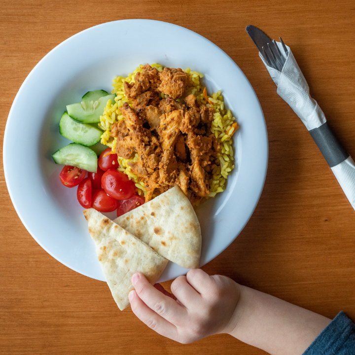 Kid's Greeko's Plate.