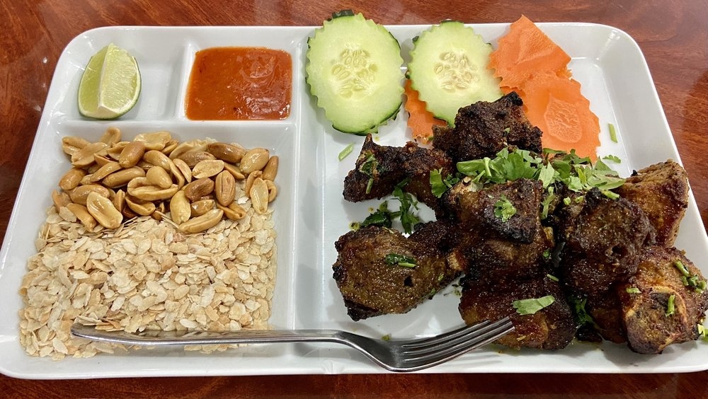 Goat Sekuwa.