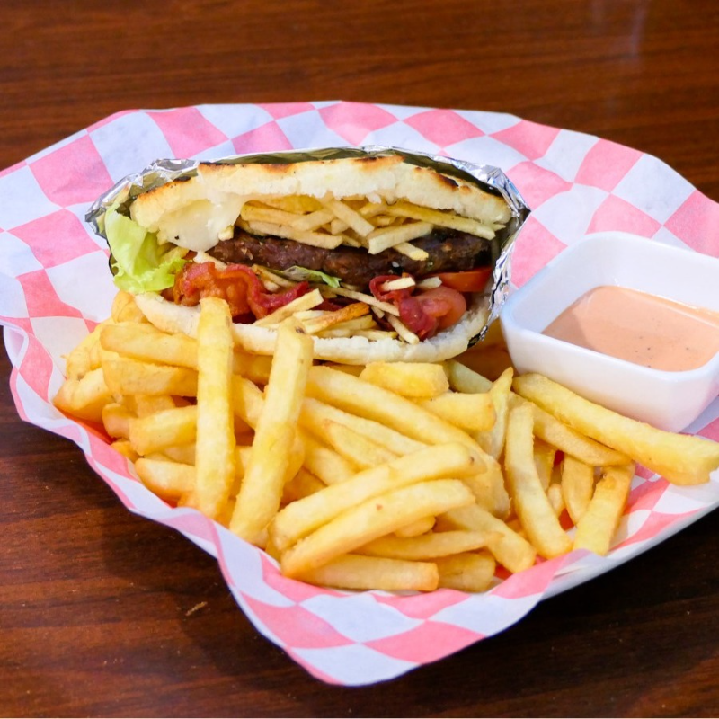 Arepa Burger.