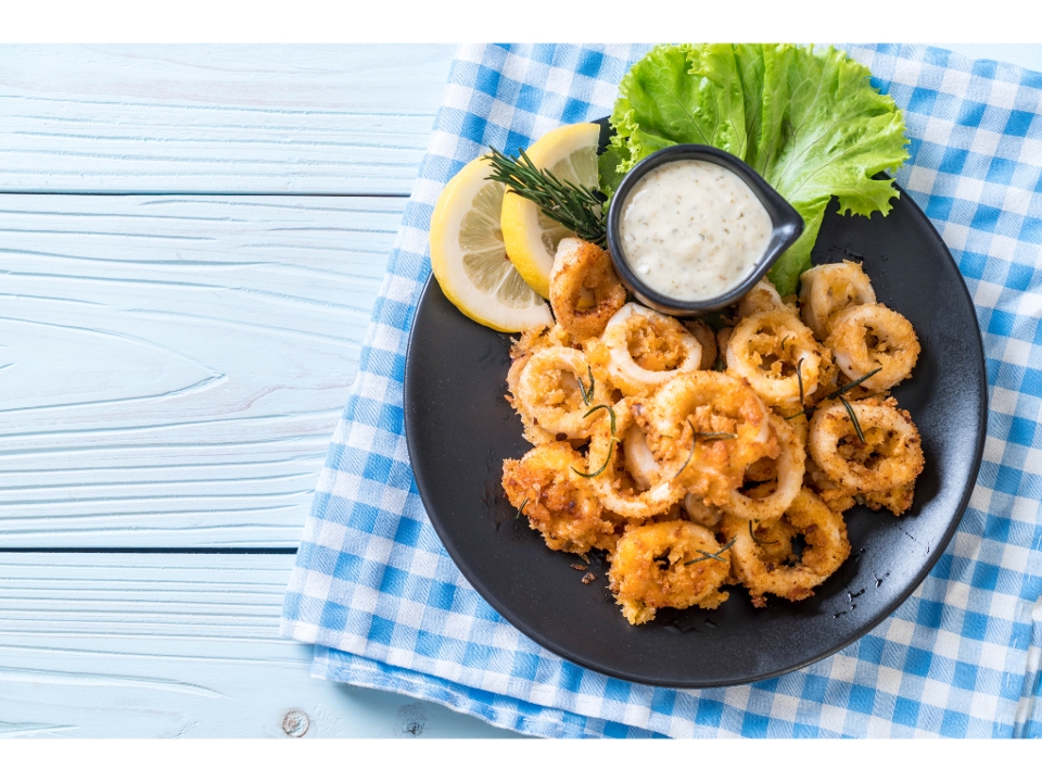 Fried calamari.