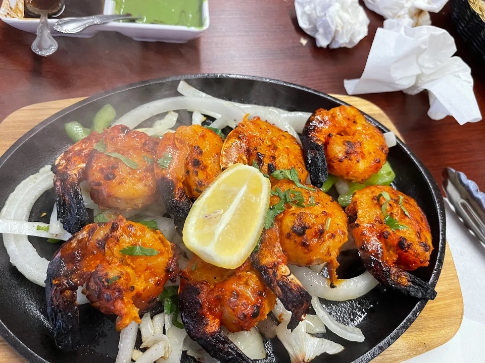 Tandoori Shrimp.