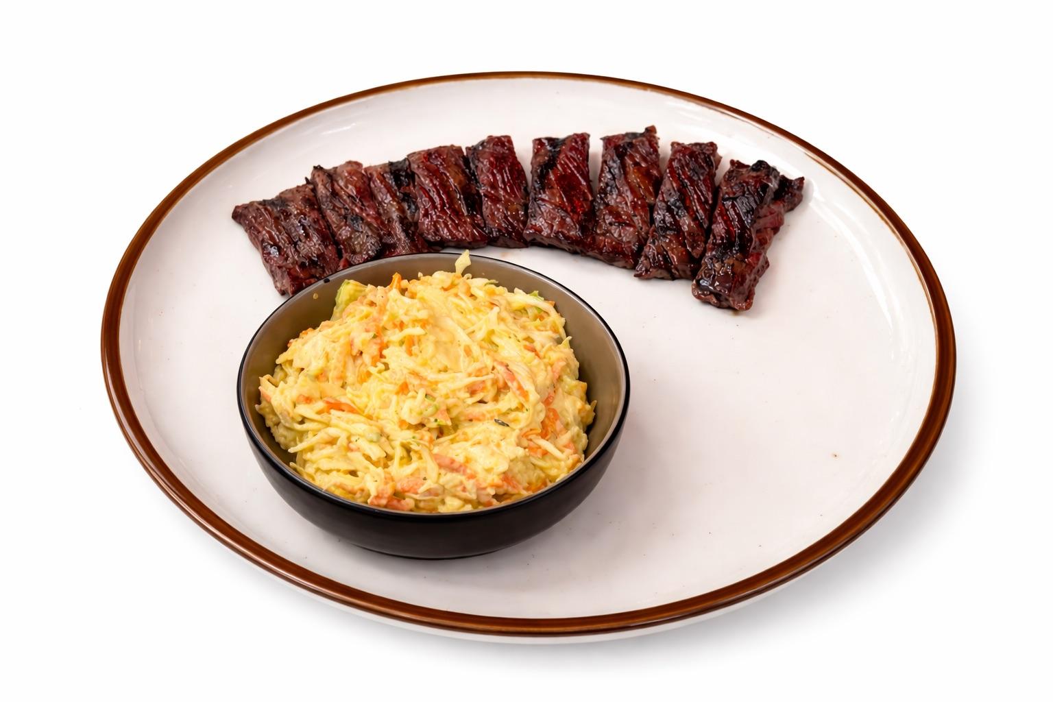 CHURRASCO/SKIRT STEAK 8 OZ LUNCH.