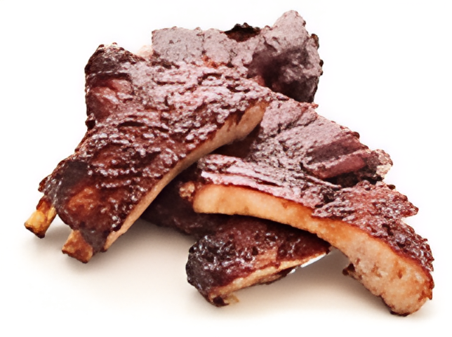 BBQ PORK RIBS.