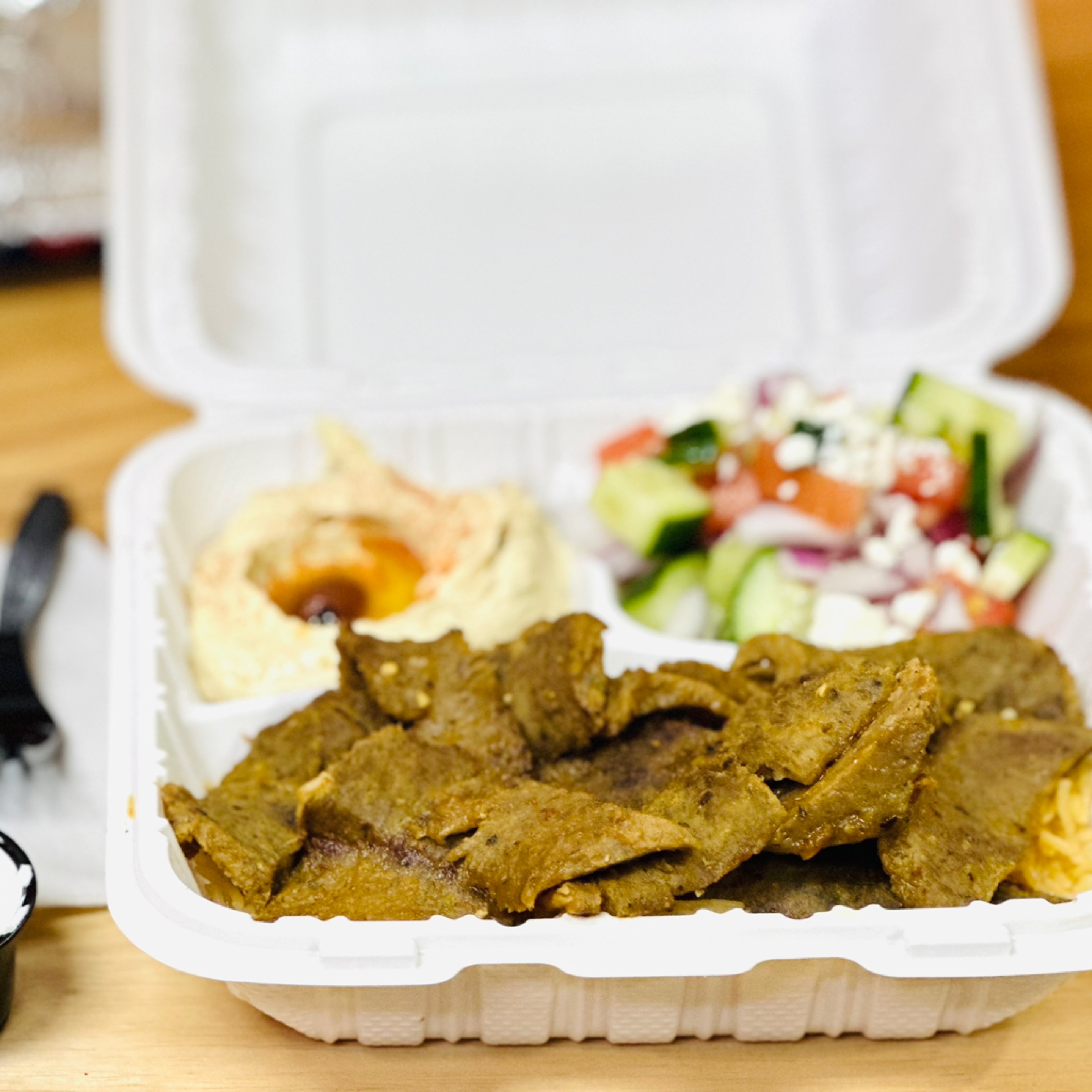 Lamb Beef Platter.