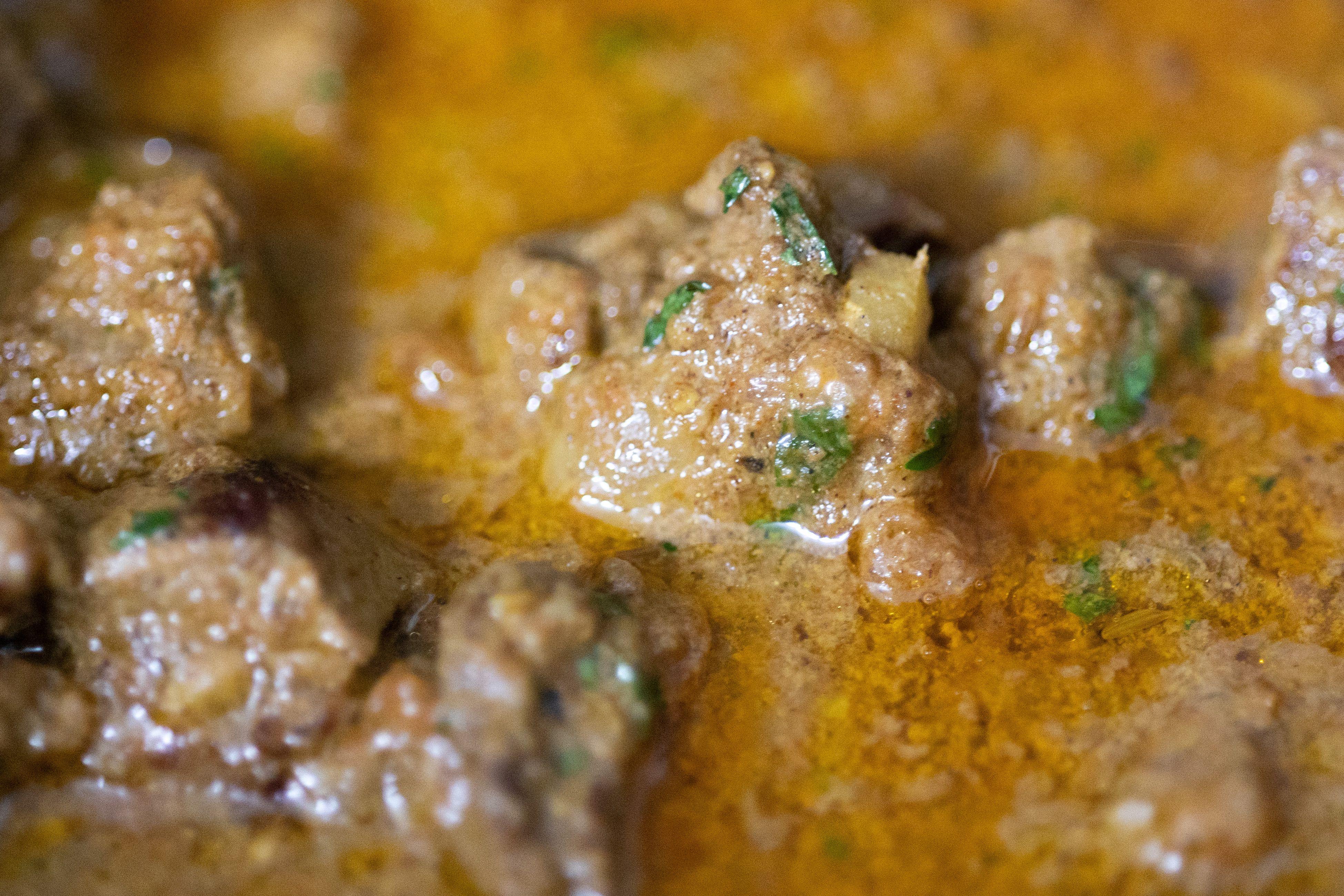 Homestyle Goat Curry.
