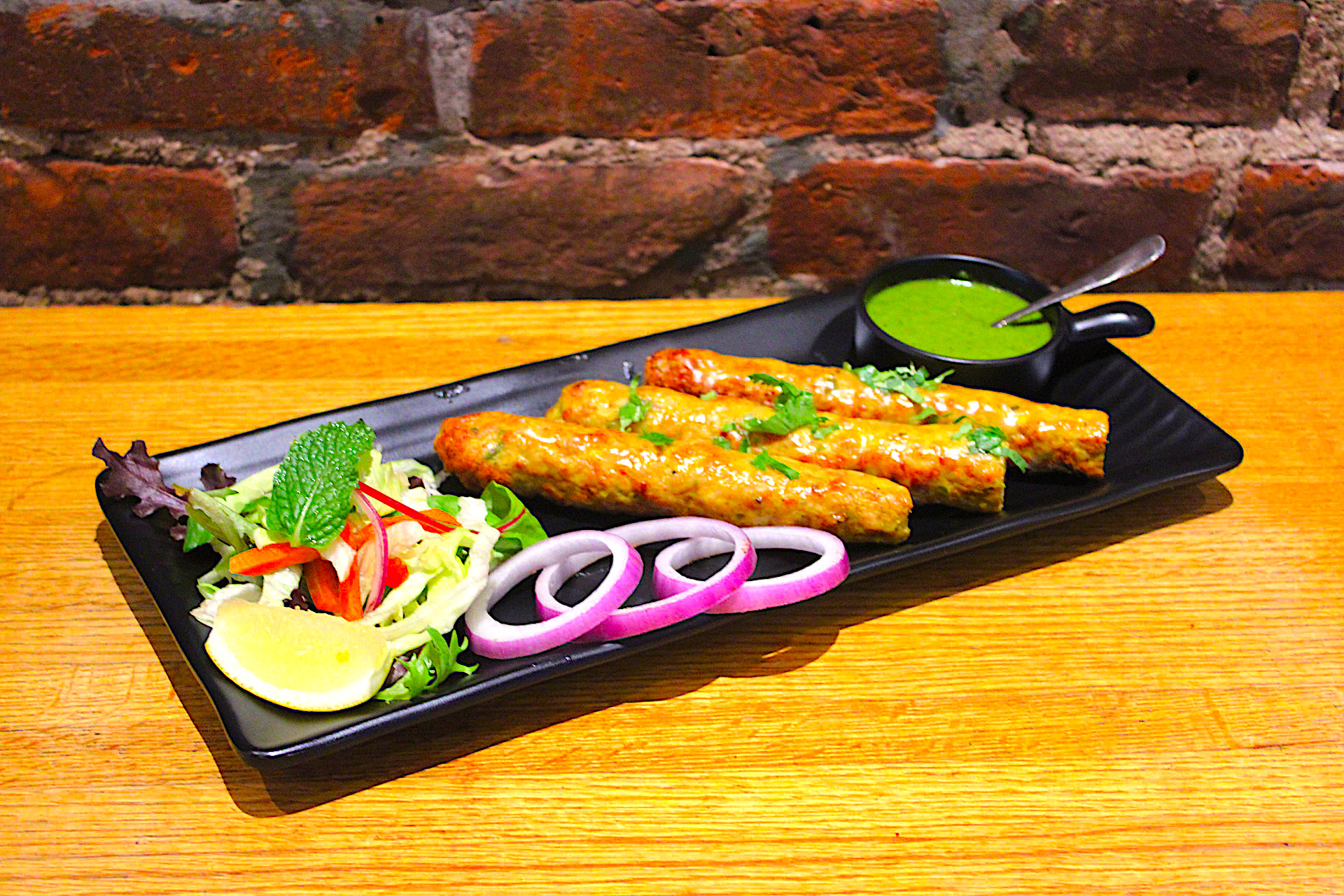 Chicken Reshmi Kabab.