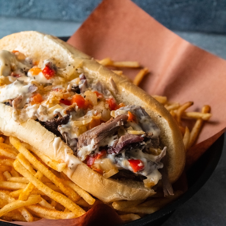Brisket Cheesesteak.