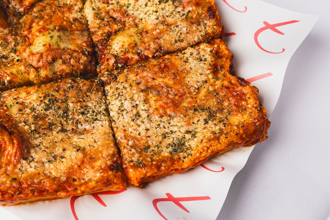 Cheese Sicilian Pie.