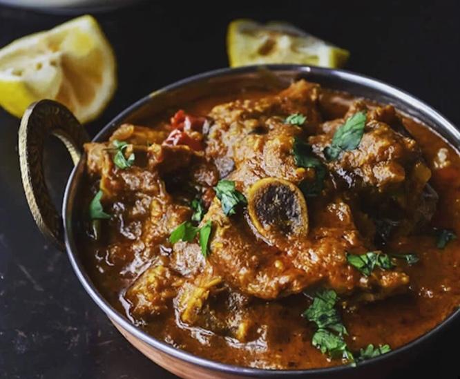 Chettinad Goat Curry.