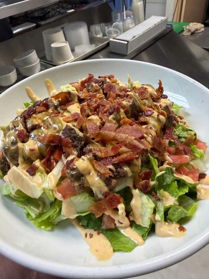 Smash Burger Chop Salad.
