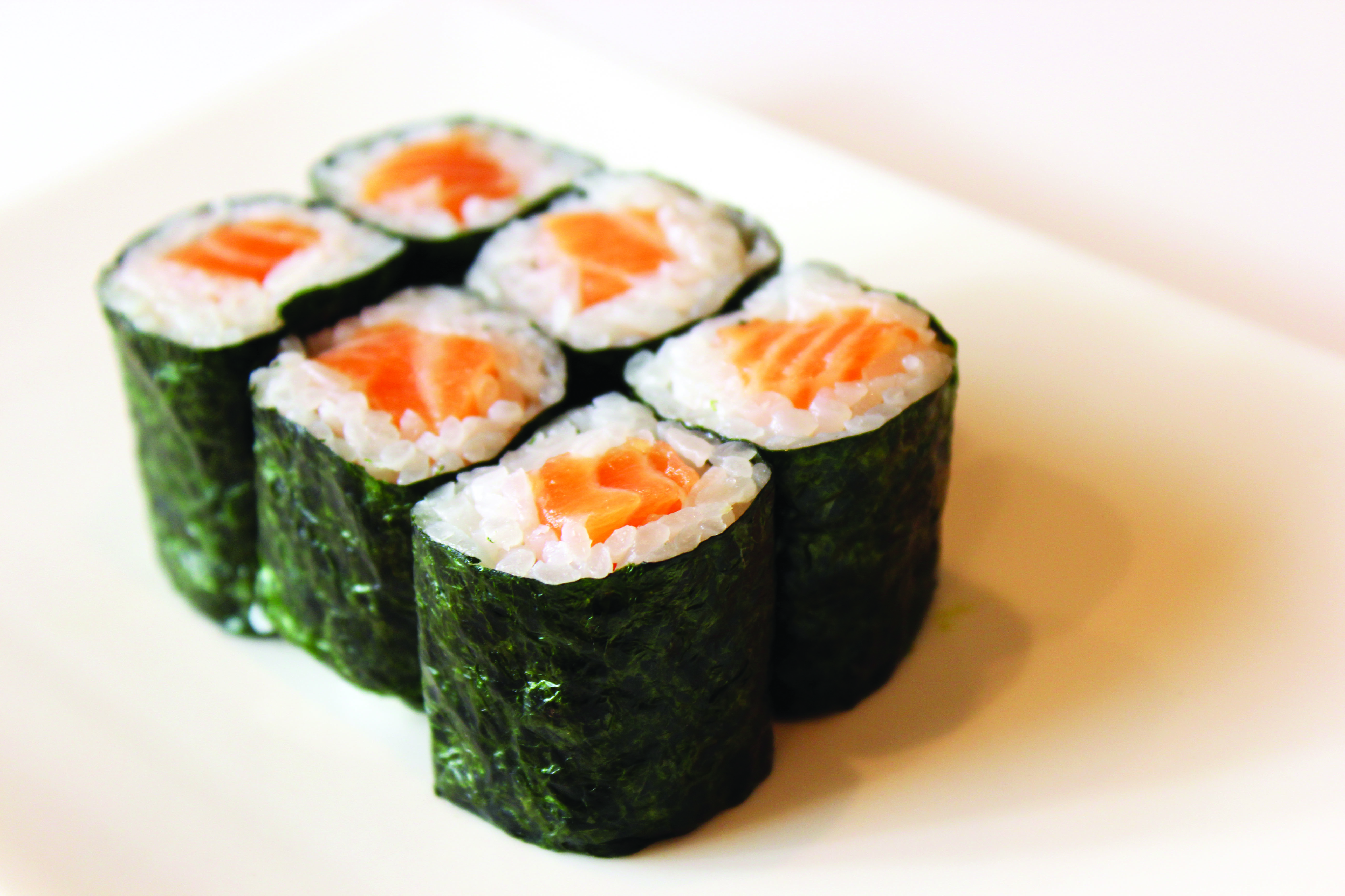 3. Salmon Roll.