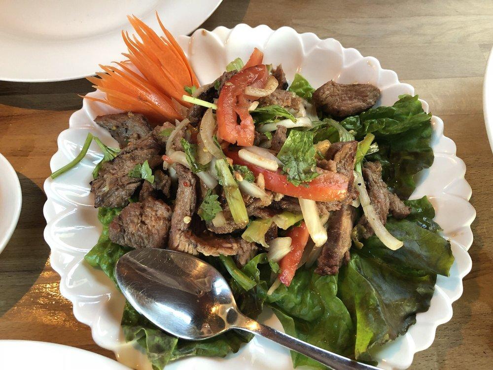 Rib-Eye Beef Salad.