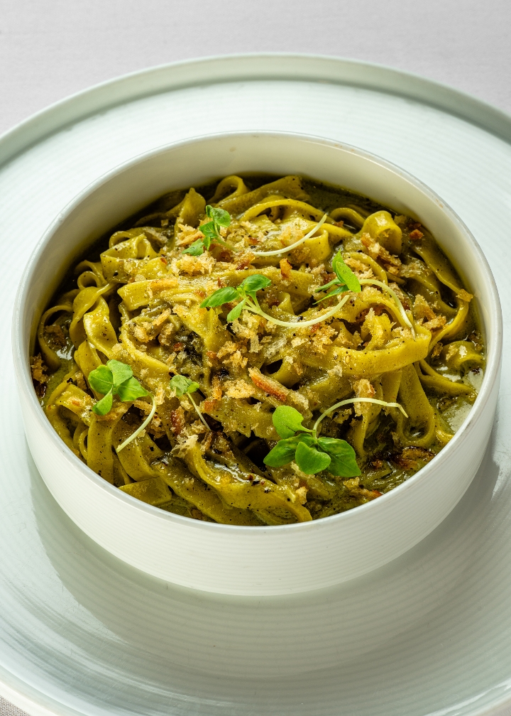 Fettucine Cacio Verde.