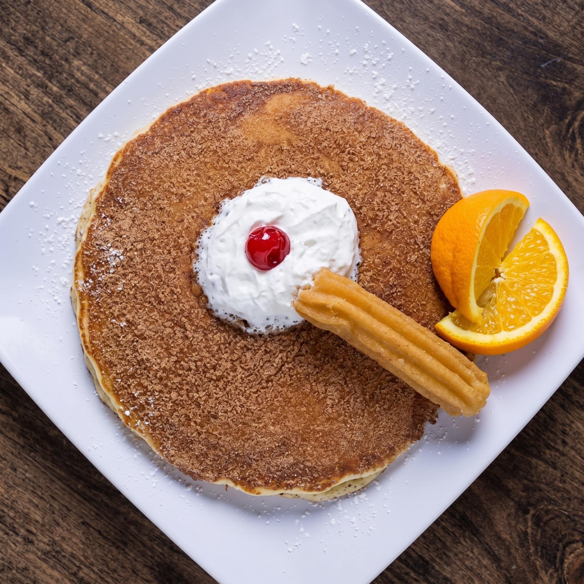 Churro Pancakes.