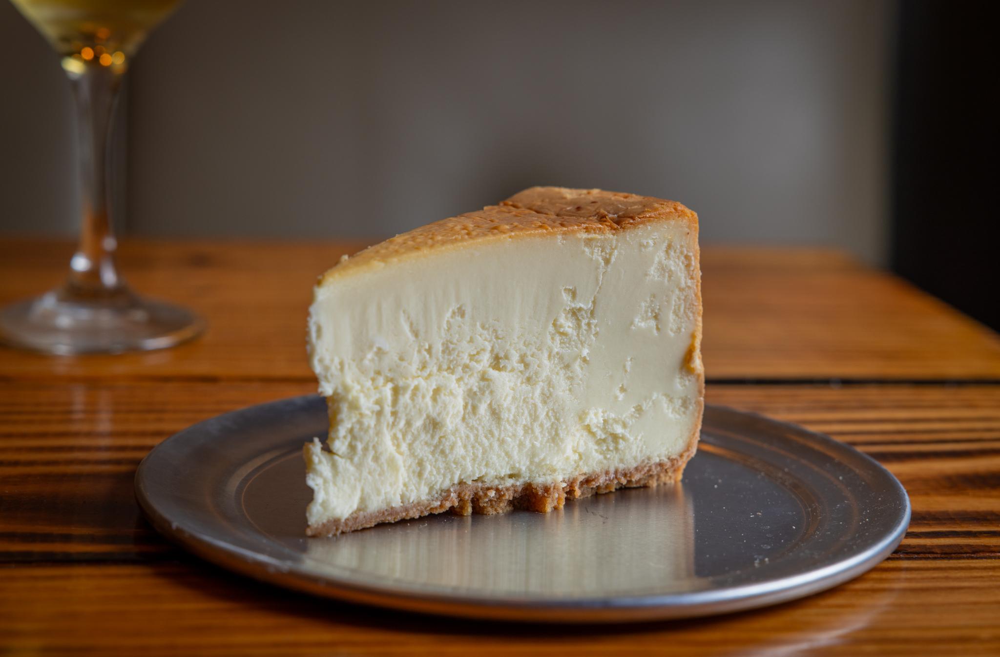 NY Style Cheesecake.