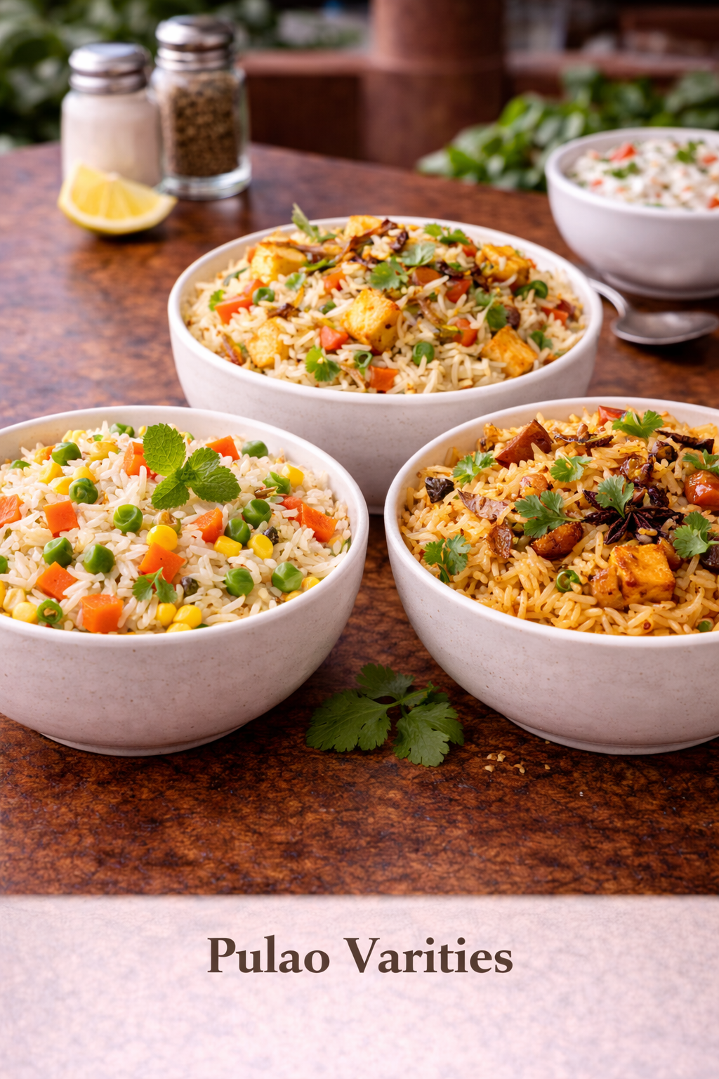 Pulao Varieties.
