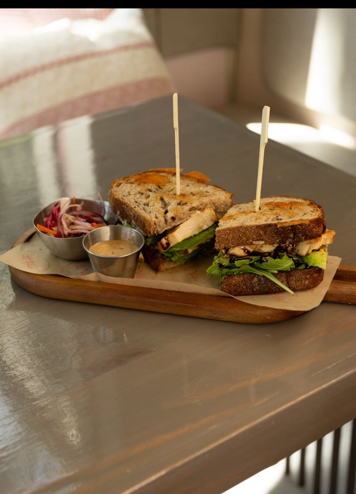 Chicken Pesto Sandwich.