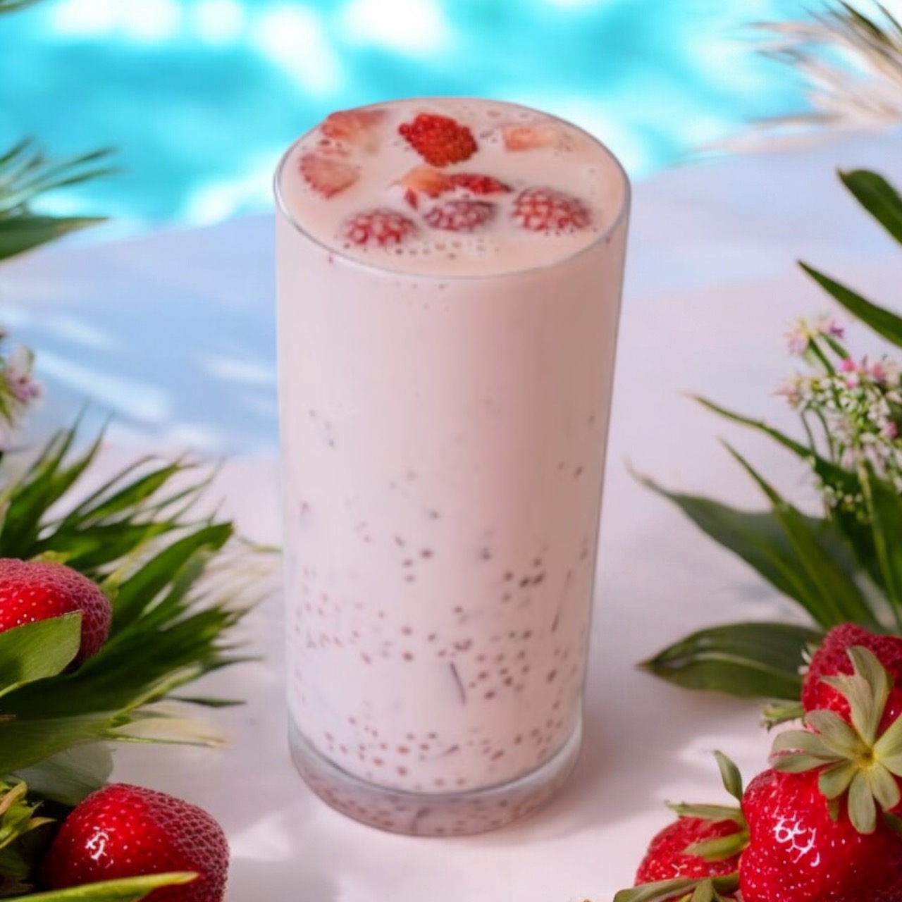 Strawberry Sago.