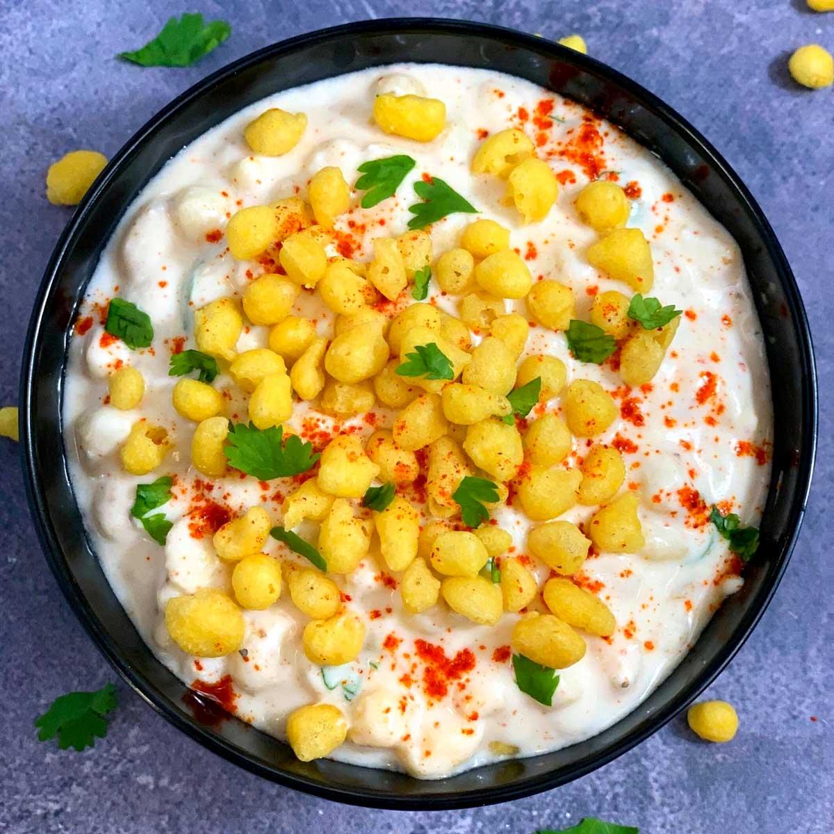 Raita Boondi.