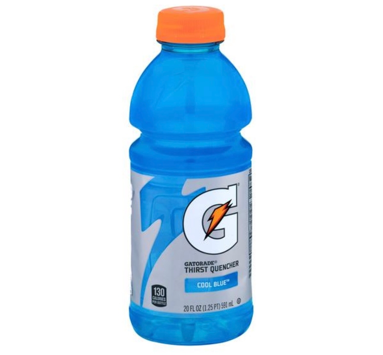 Gatorade Blue.