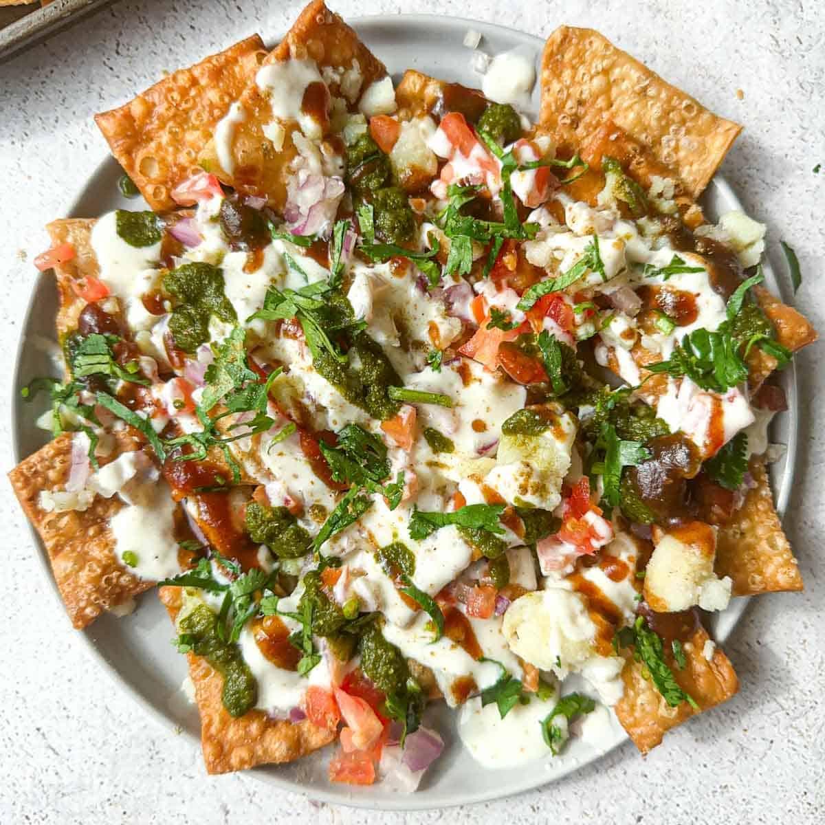 Papdi Chaat.