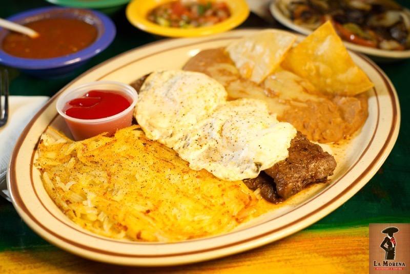 Top Sirloin and Eggs.