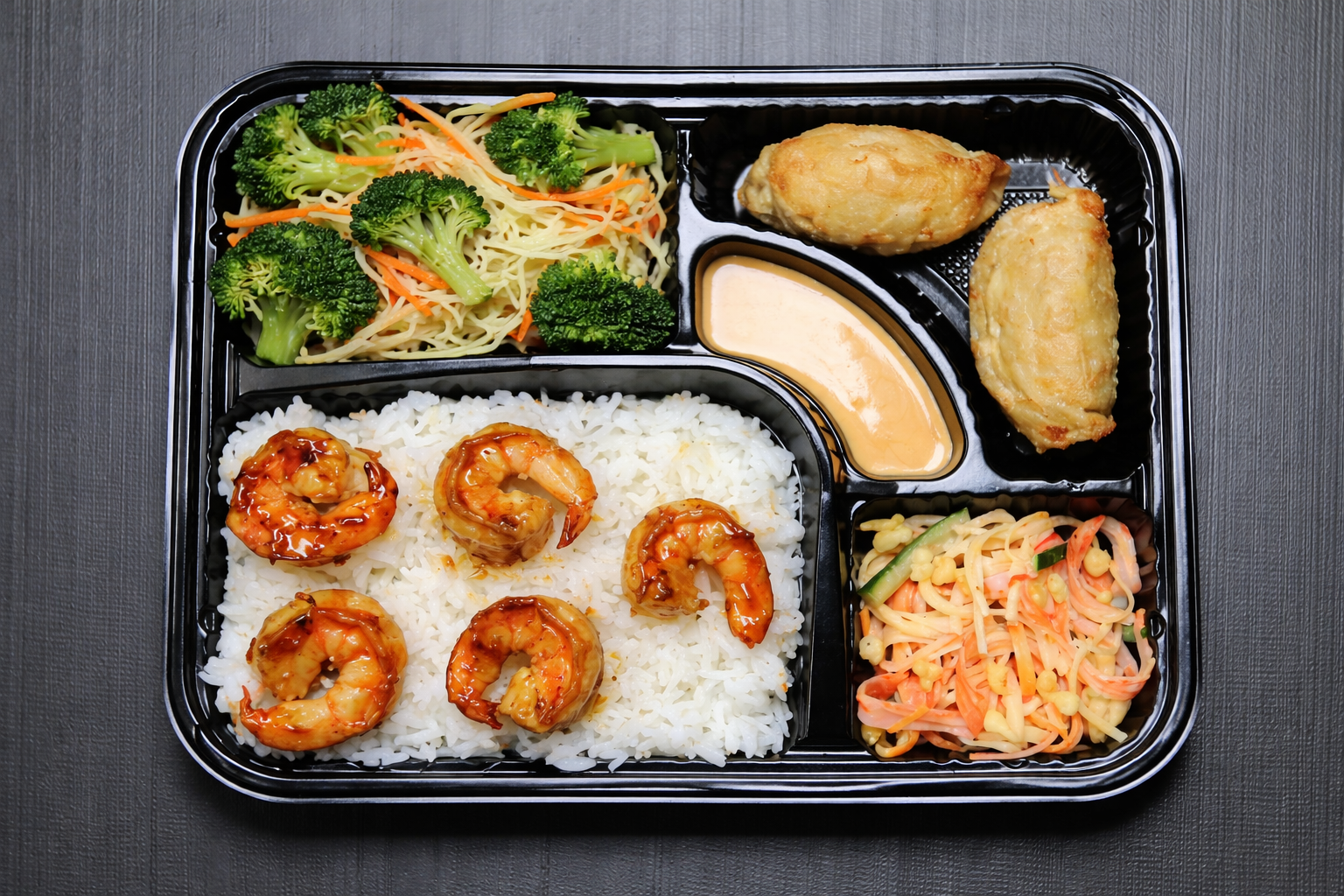 B5.Shrimp Bento.