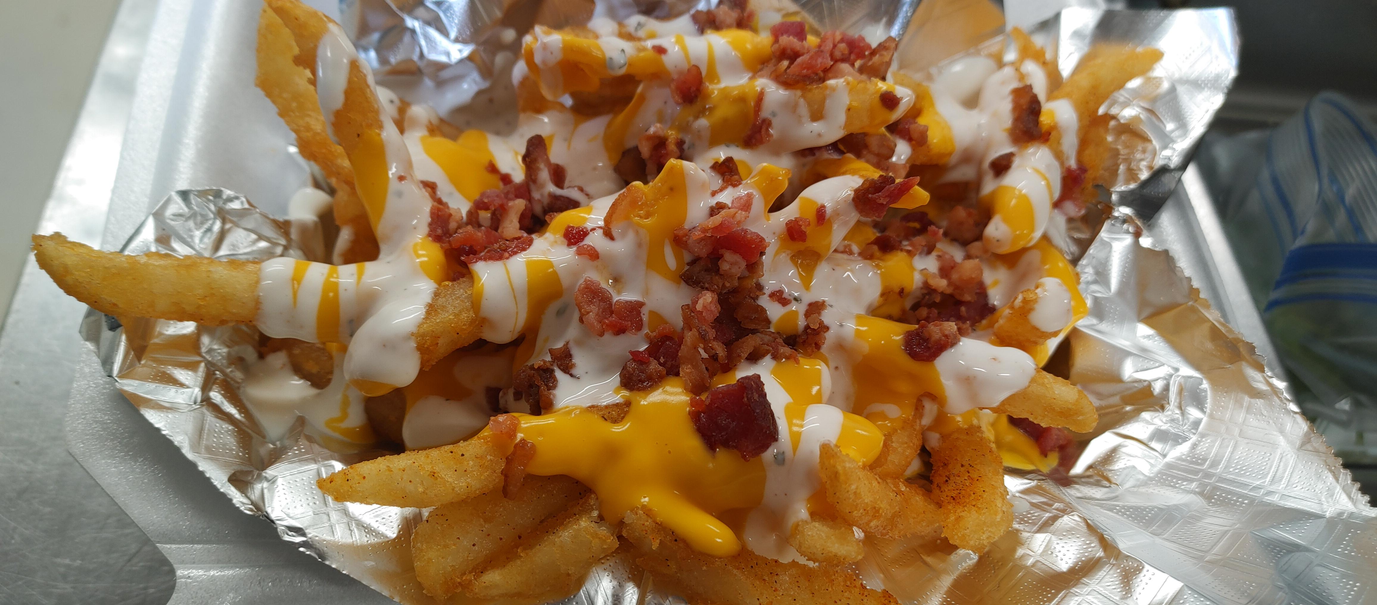 Bacon Ranch Cheese Fries.