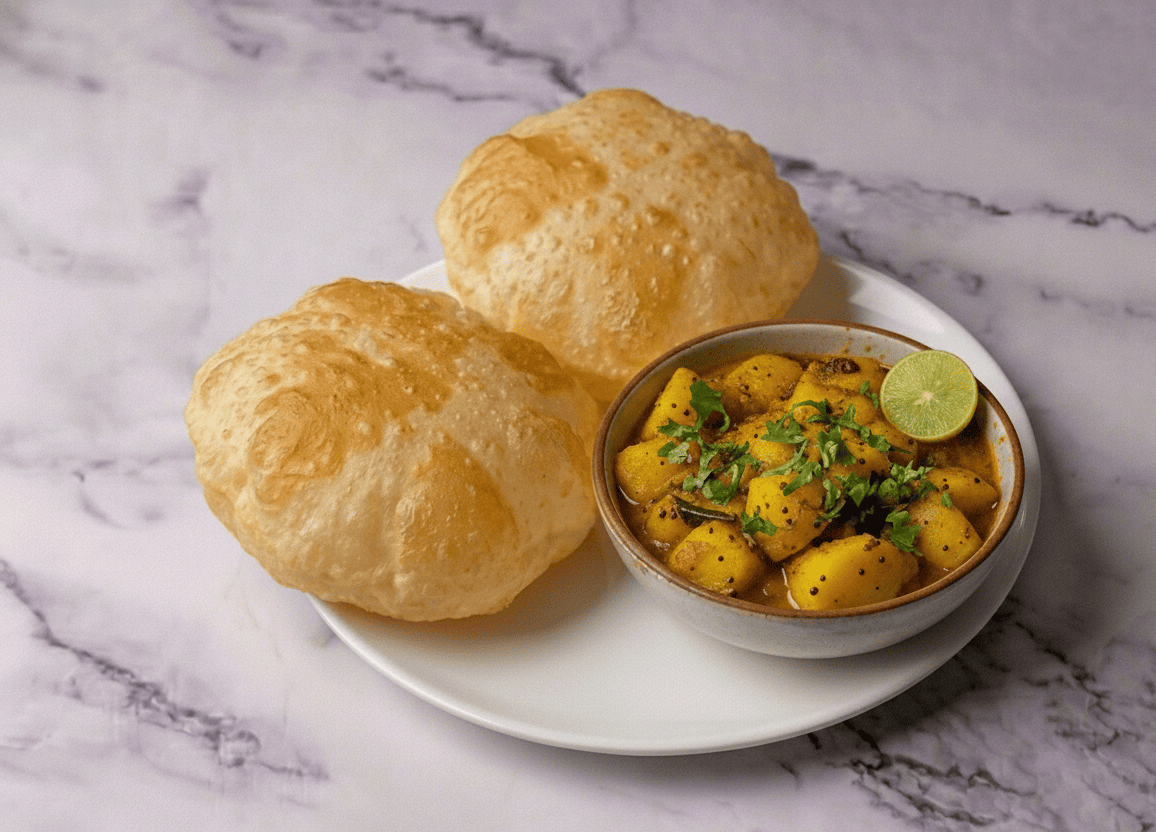 POORI BHAJI.