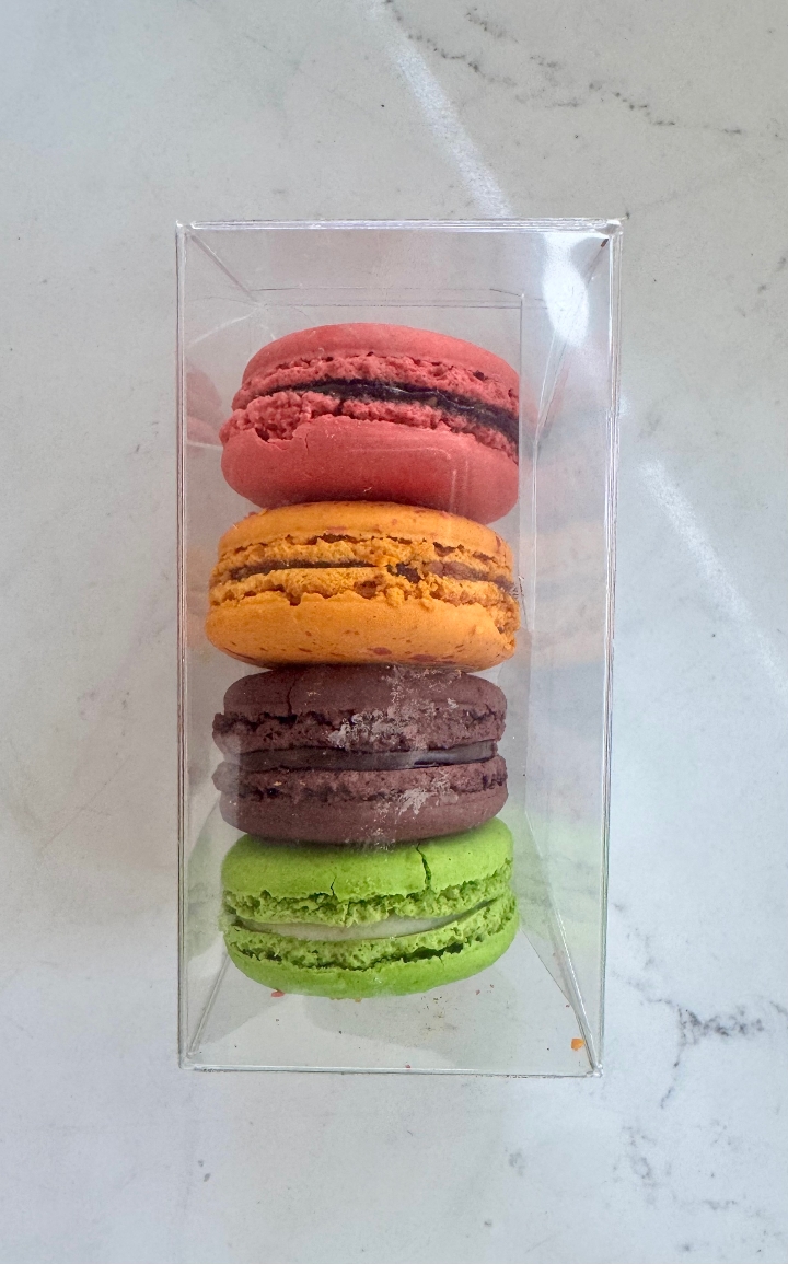 Macaron - 4 Pc Gift Box.
