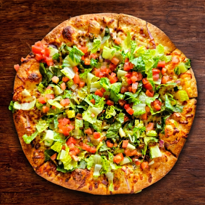 Hamburger Pizza.