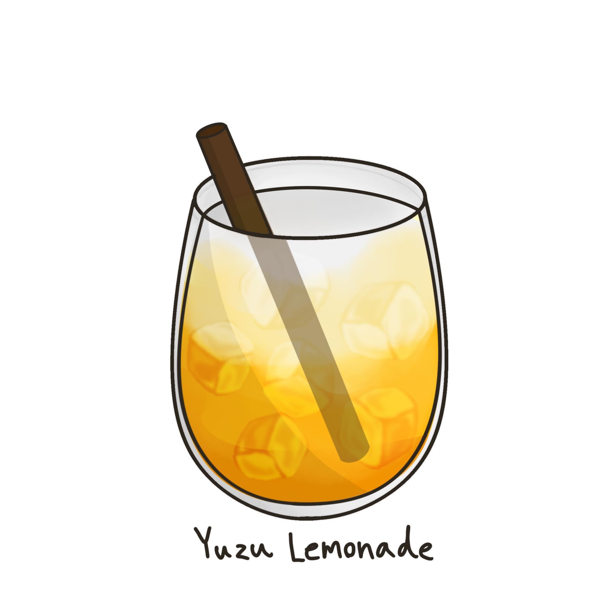 House Yuzu Lemonade.