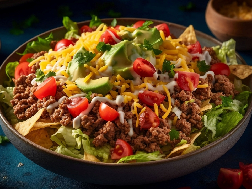 Fajita Taco Salad.
