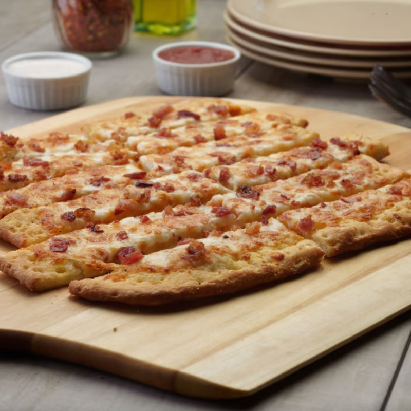 Cheesy Bacon Bread.