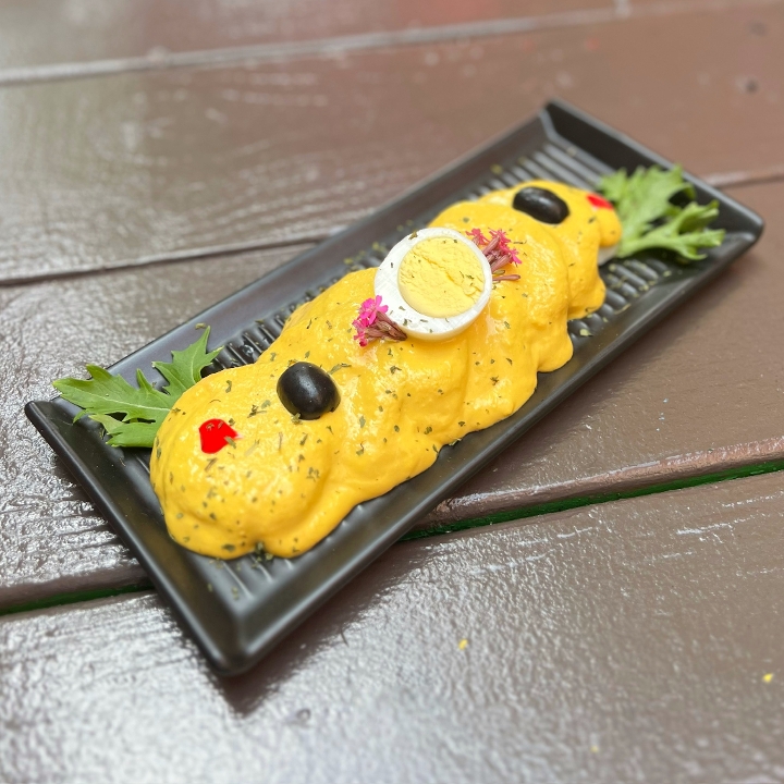 Yuca a la Huancaina.