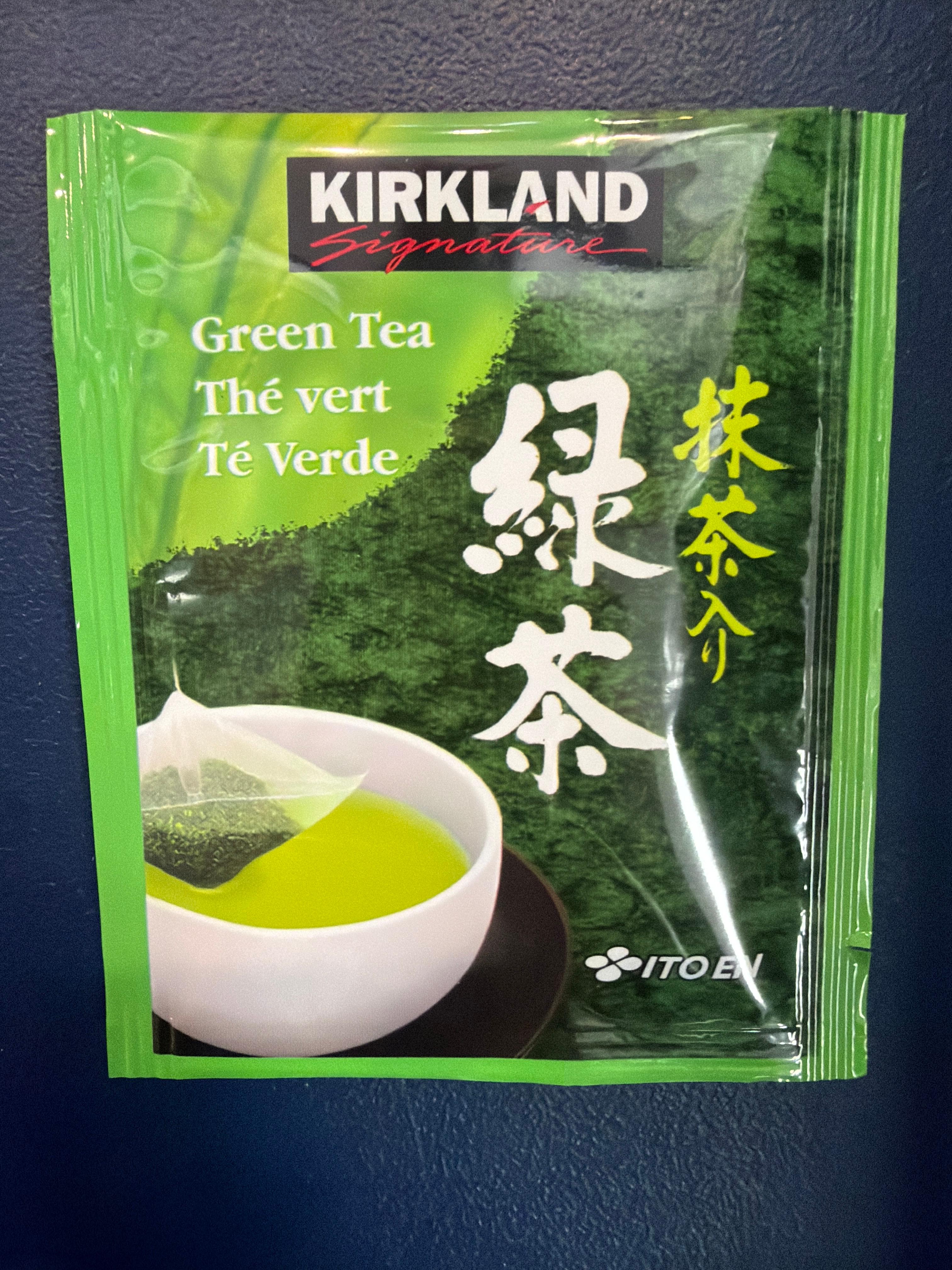 Hot Green Tea.