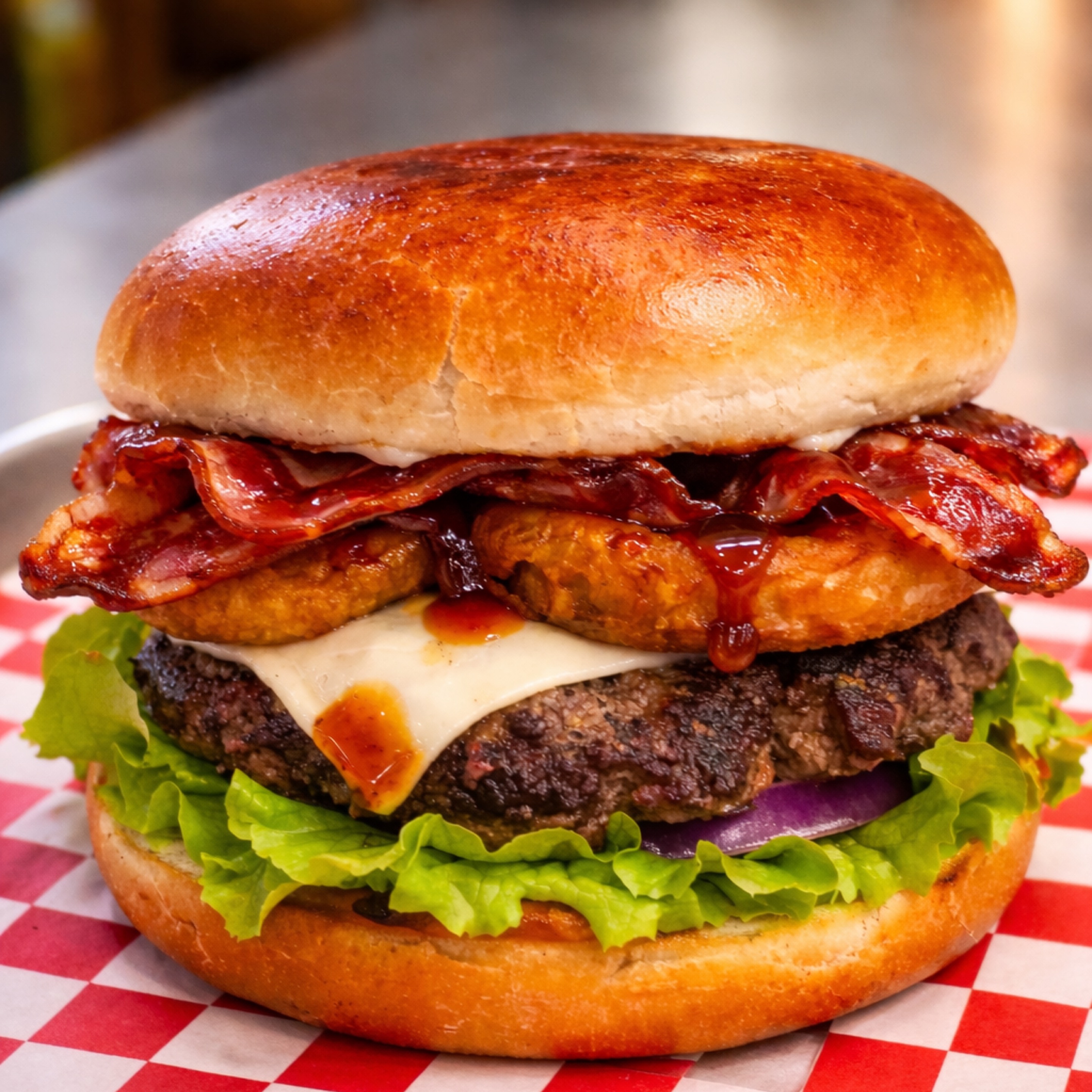 Texas Ring Stack W Bacon.