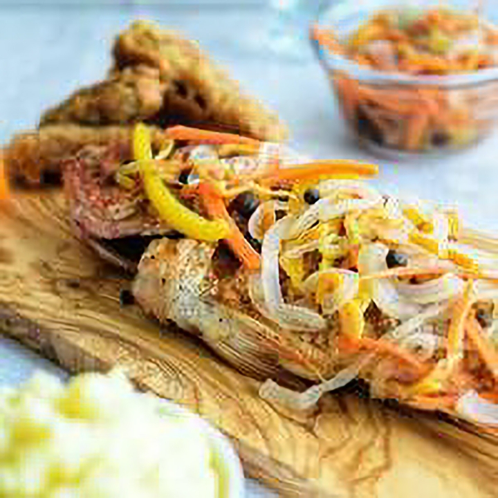 Parrot Fish Escovitch Fry Fish.