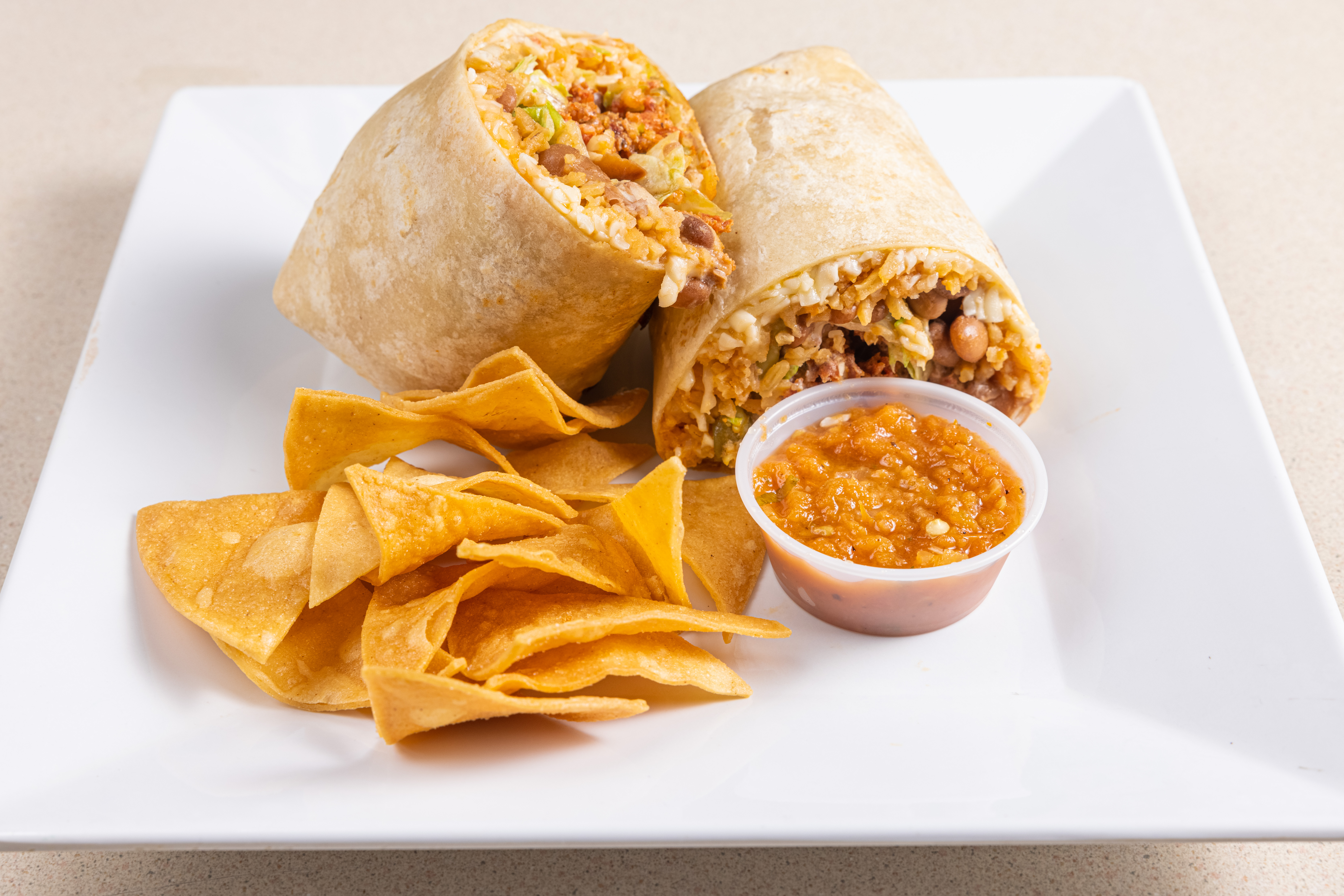 Al Pastor Burrito.