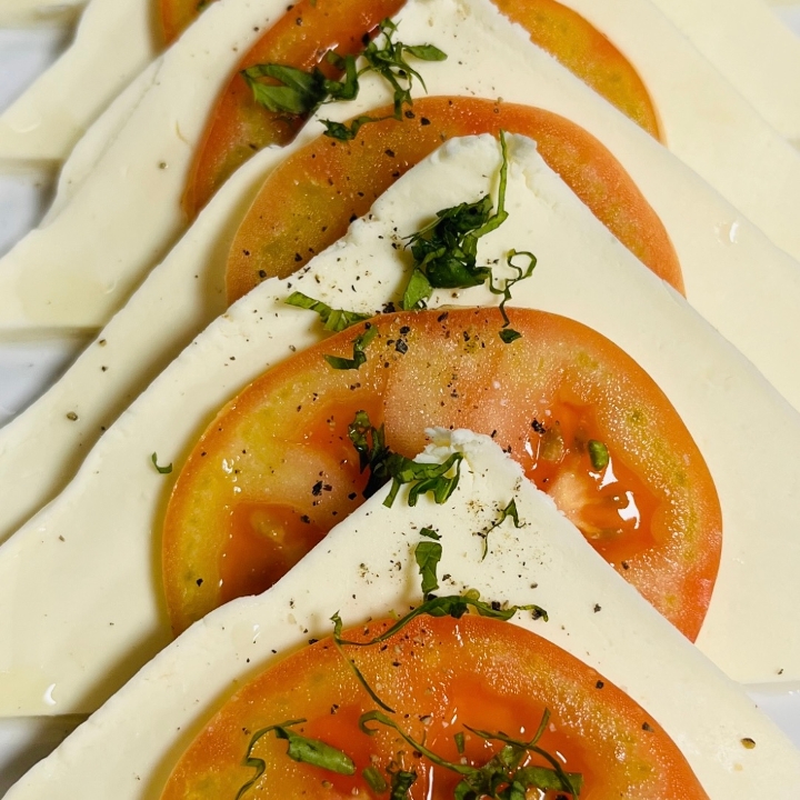 Tomato & Fresh Mozzarella Platter.